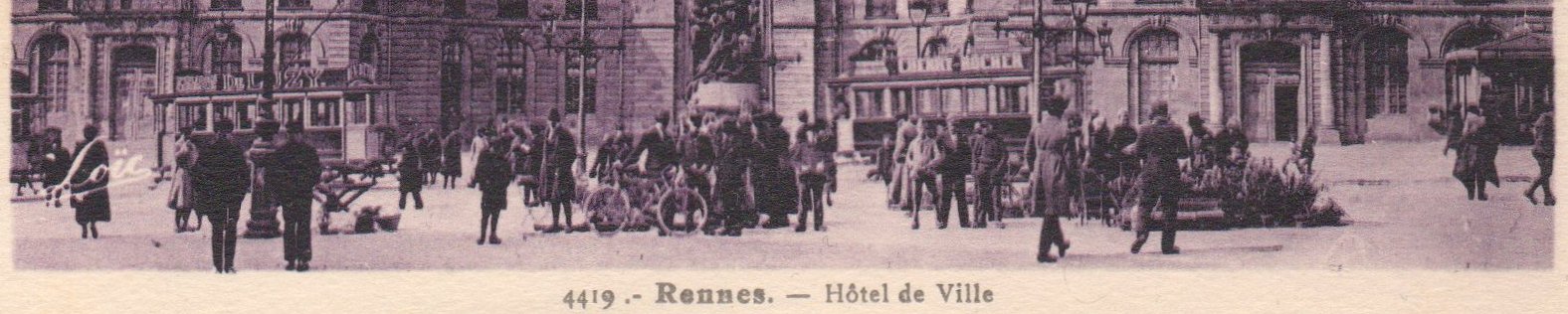 France : Cinderella Vignette Rennes Hotel de Ville : Tramway 